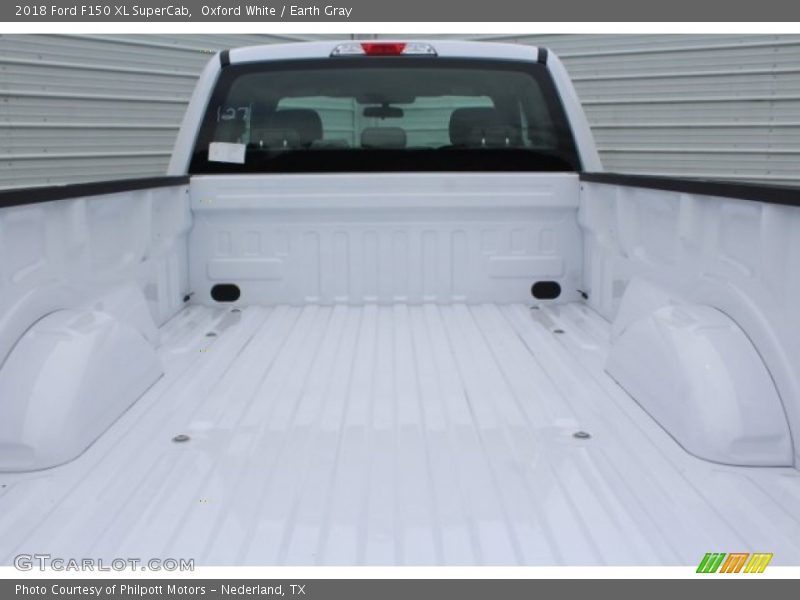 Oxford White / Earth Gray 2018 Ford F150 XL SuperCab