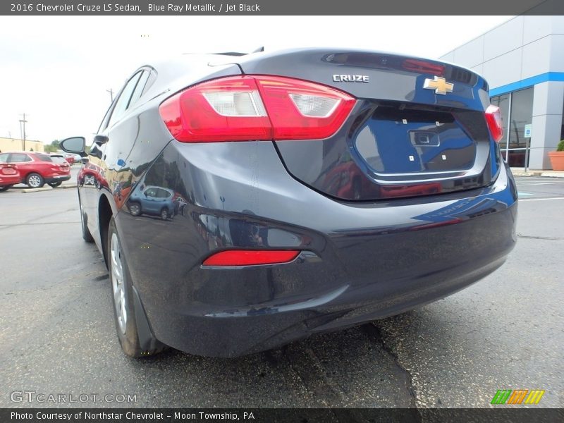 Blue Ray Metallic / Jet Black 2016 Chevrolet Cruze LS Sedan