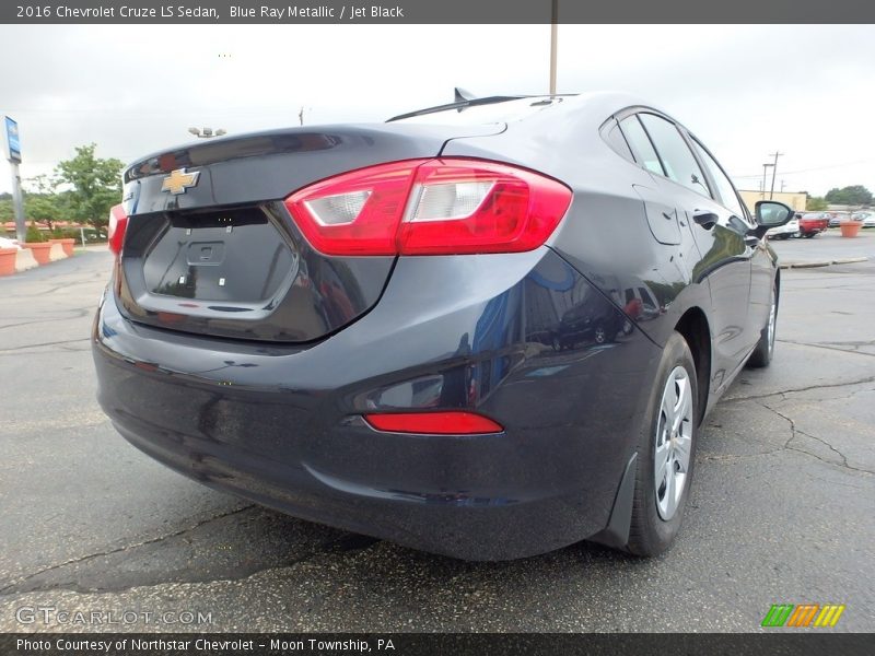 Blue Ray Metallic / Jet Black 2016 Chevrolet Cruze LS Sedan
