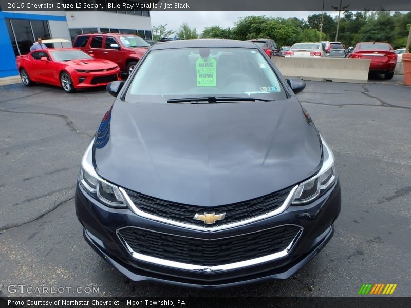 Blue Ray Metallic / Jet Black 2016 Chevrolet Cruze LS Sedan