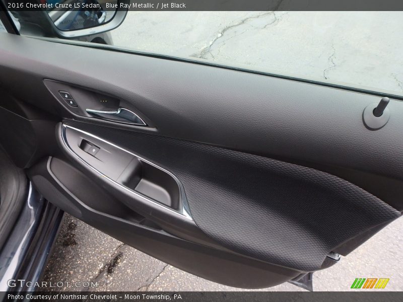 Blue Ray Metallic / Jet Black 2016 Chevrolet Cruze LS Sedan
