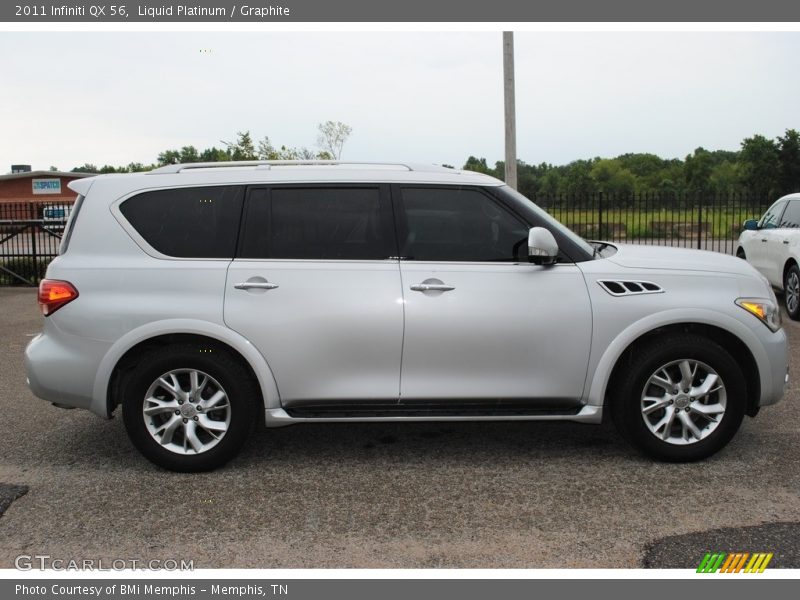 Liquid Platinum / Graphite 2011 Infiniti QX 56