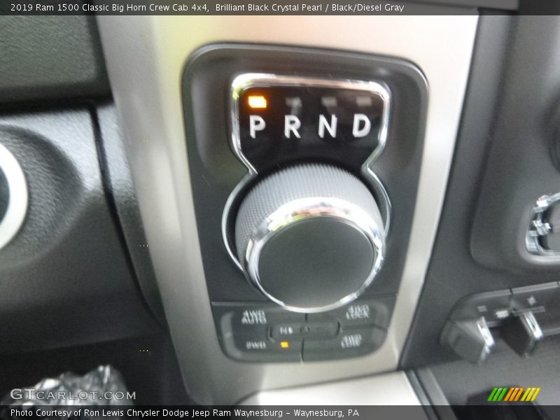 Brilliant Black Crystal Pearl / Black/Diesel Gray 2019 Ram 1500 Classic Big Horn Crew Cab 4x4