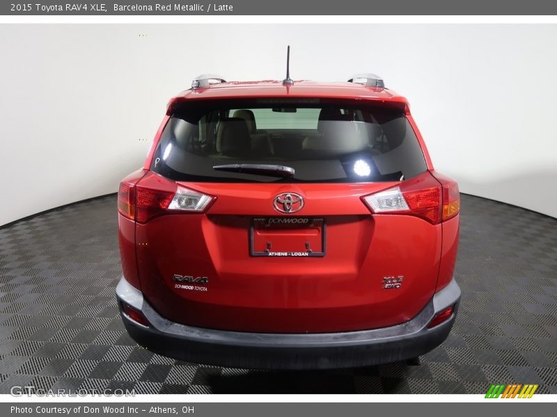 Barcelona Red Metallic / Latte 2015 Toyota RAV4 XLE