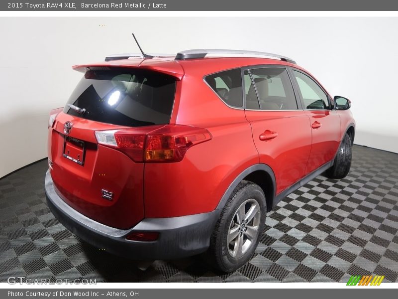 Barcelona Red Metallic / Latte 2015 Toyota RAV4 XLE