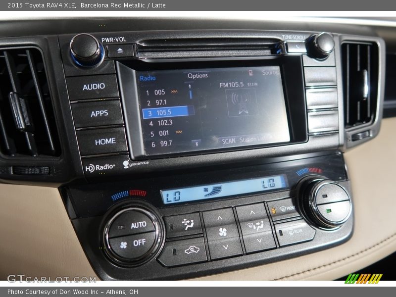 Barcelona Red Metallic / Latte 2015 Toyota RAV4 XLE