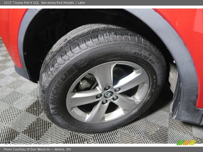 Barcelona Red Metallic / Latte 2015 Toyota RAV4 XLE
