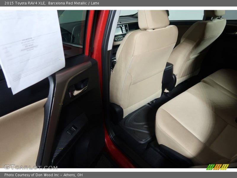 Barcelona Red Metallic / Latte 2015 Toyota RAV4 XLE