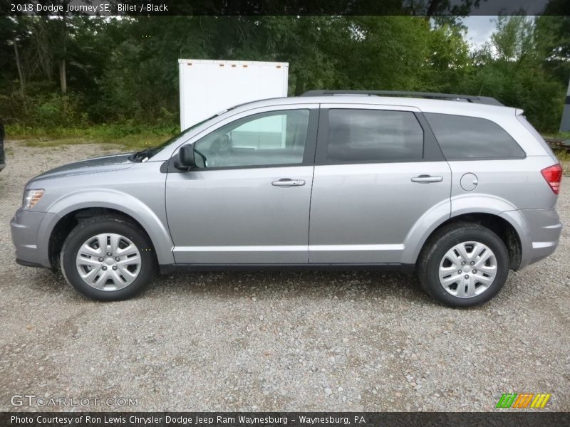 Billet / Black 2018 Dodge Journey SE