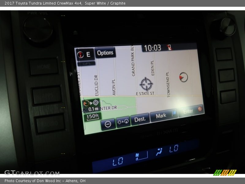 Super White / Graphite 2017 Toyota Tundra Limited CrewMax 4x4