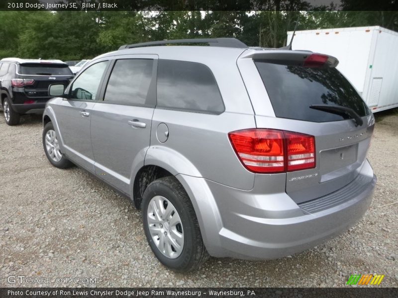 Billet / Black 2018 Dodge Journey SE