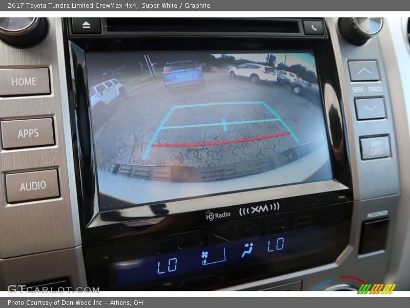 Super White / Graphite 2017 Toyota Tundra Limited CrewMax 4x4