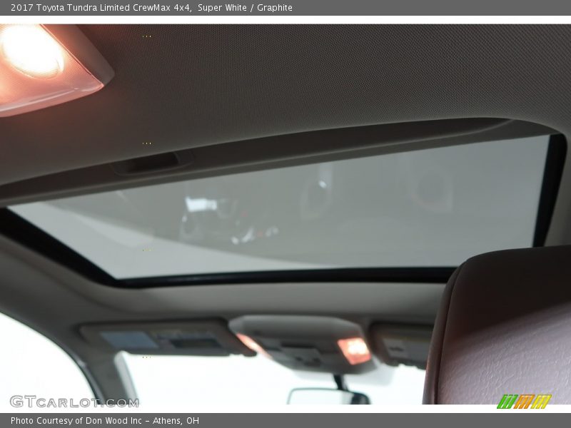 Super White / Graphite 2017 Toyota Tundra Limited CrewMax 4x4