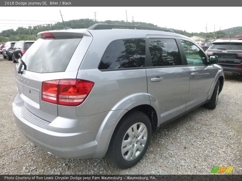 Billet / Black 2018 Dodge Journey SE