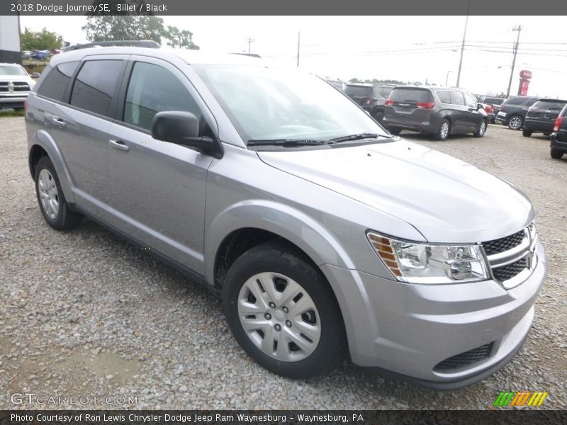 Billet / Black 2018 Dodge Journey SE