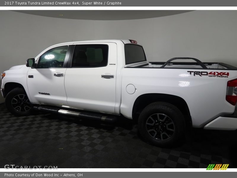 Super White / Graphite 2017 Toyota Tundra Limited CrewMax 4x4