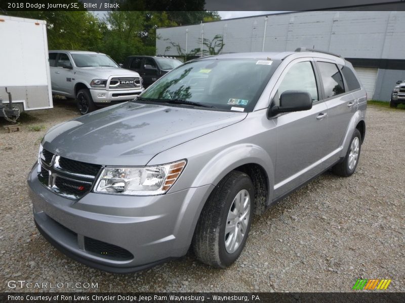 Billet / Black 2018 Dodge Journey SE