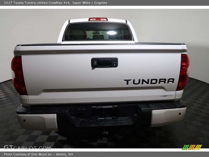 Super White / Graphite 2017 Toyota Tundra Limited CrewMax 4x4