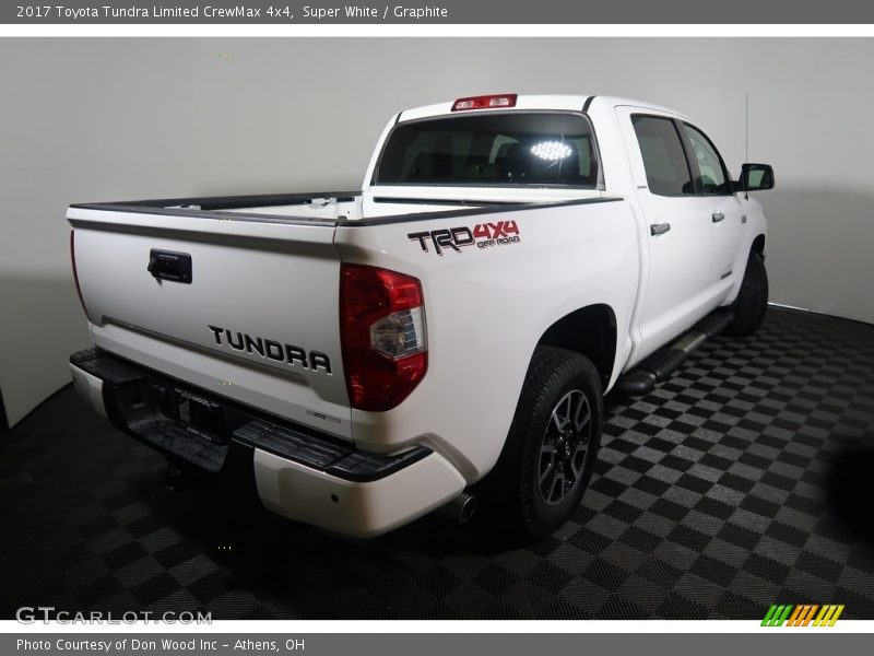 Super White / Graphite 2017 Toyota Tundra Limited CrewMax 4x4