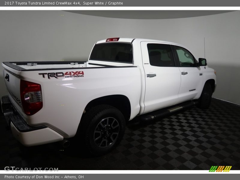 Super White / Graphite 2017 Toyota Tundra Limited CrewMax 4x4