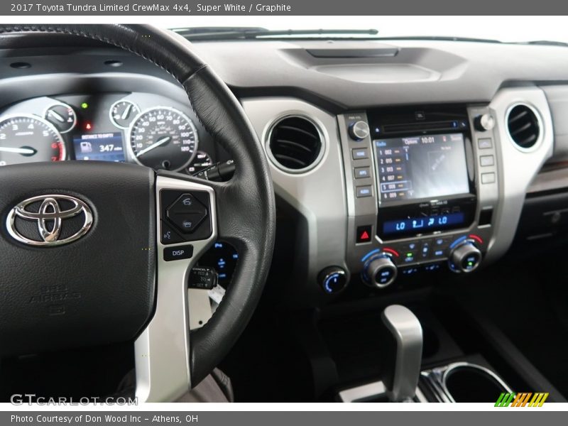 Super White / Graphite 2017 Toyota Tundra Limited CrewMax 4x4