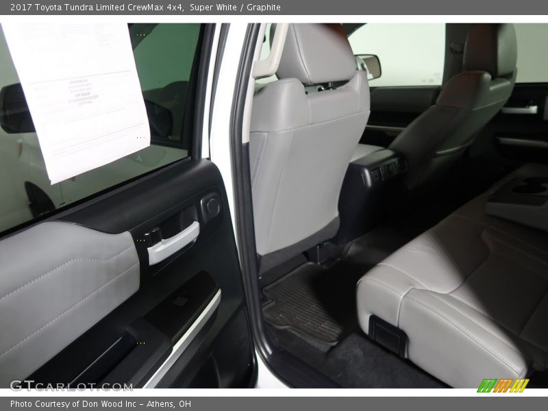 Super White / Graphite 2017 Toyota Tundra Limited CrewMax 4x4