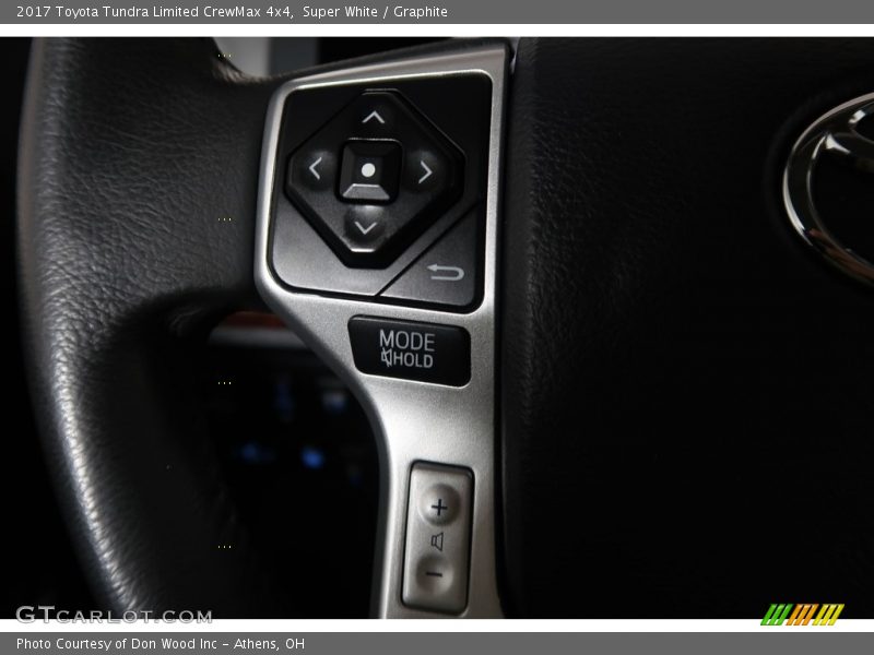 Super White / Graphite 2017 Toyota Tundra Limited CrewMax 4x4