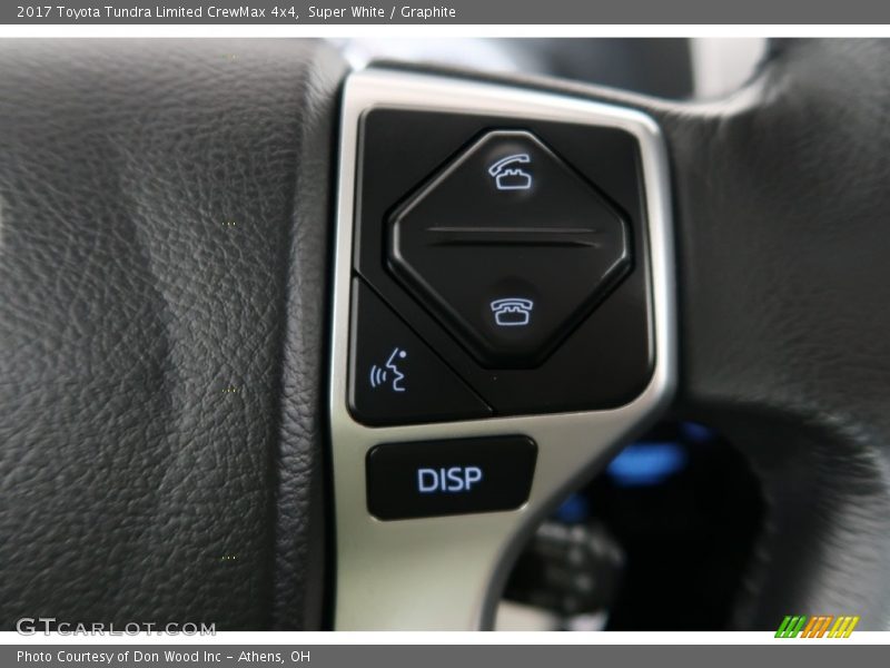 Super White / Graphite 2017 Toyota Tundra Limited CrewMax 4x4