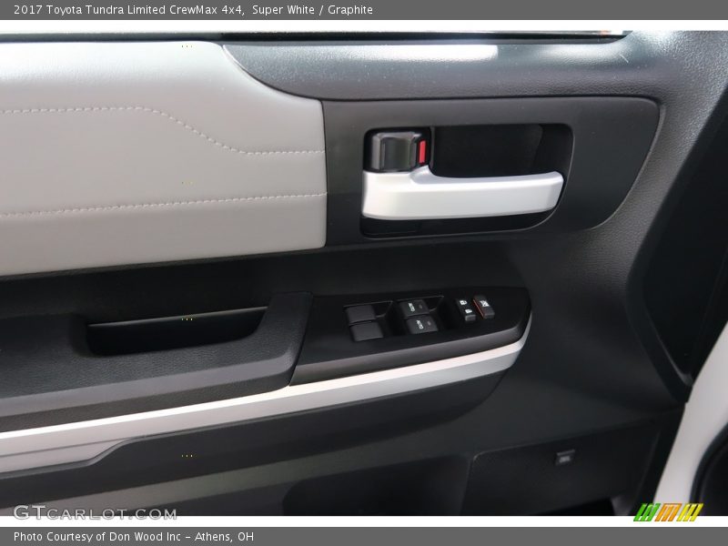 Super White / Graphite 2017 Toyota Tundra Limited CrewMax 4x4