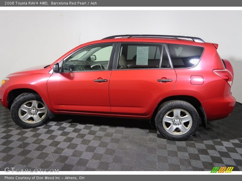 Barcelona Red Pearl / Ash 2008 Toyota RAV4 4WD