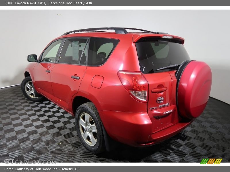 Barcelona Red Pearl / Ash 2008 Toyota RAV4 4WD