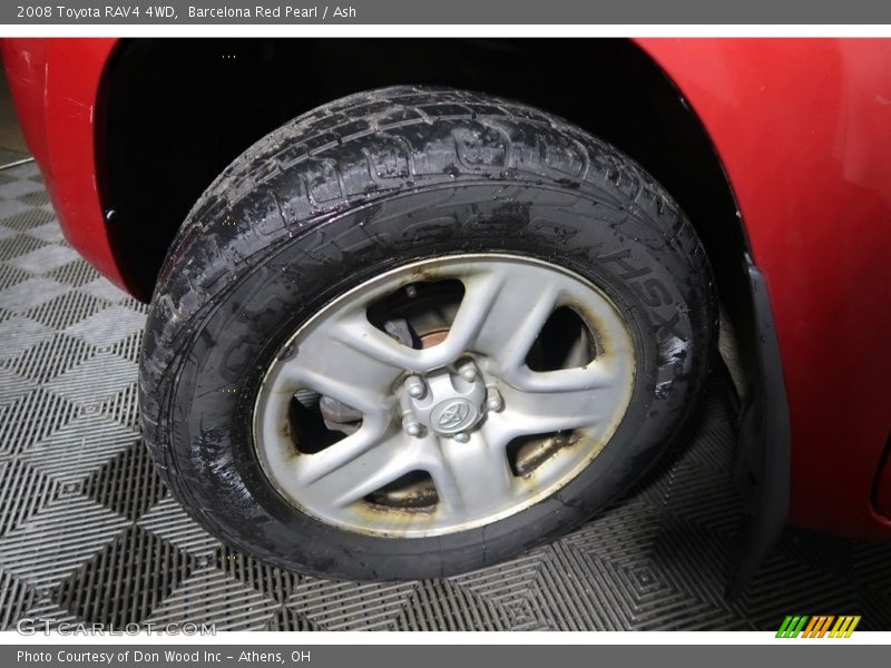 Barcelona Red Pearl / Ash 2008 Toyota RAV4 4WD