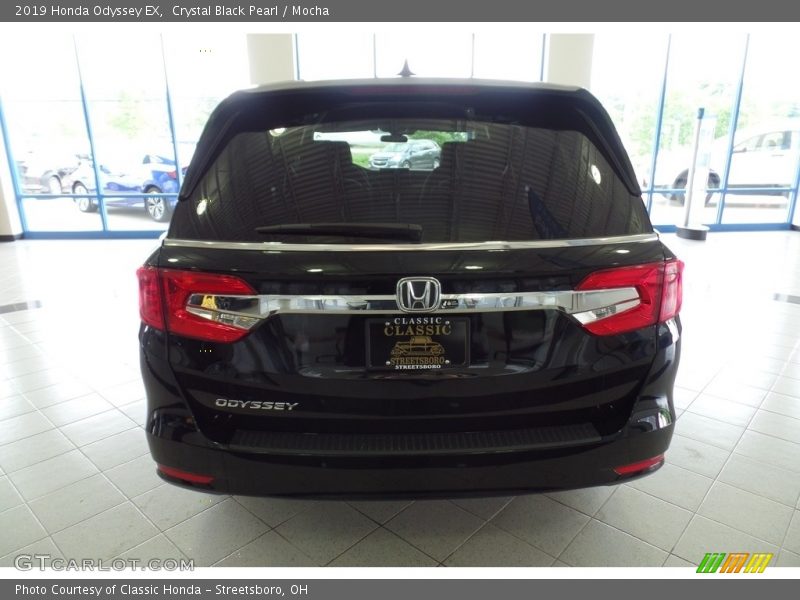 Crystal Black Pearl / Mocha 2019 Honda Odyssey EX