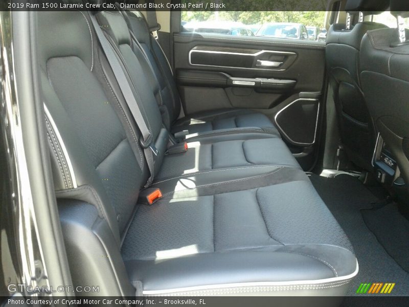 Rear Seat of 2019 1500 Laramie Crew Cab