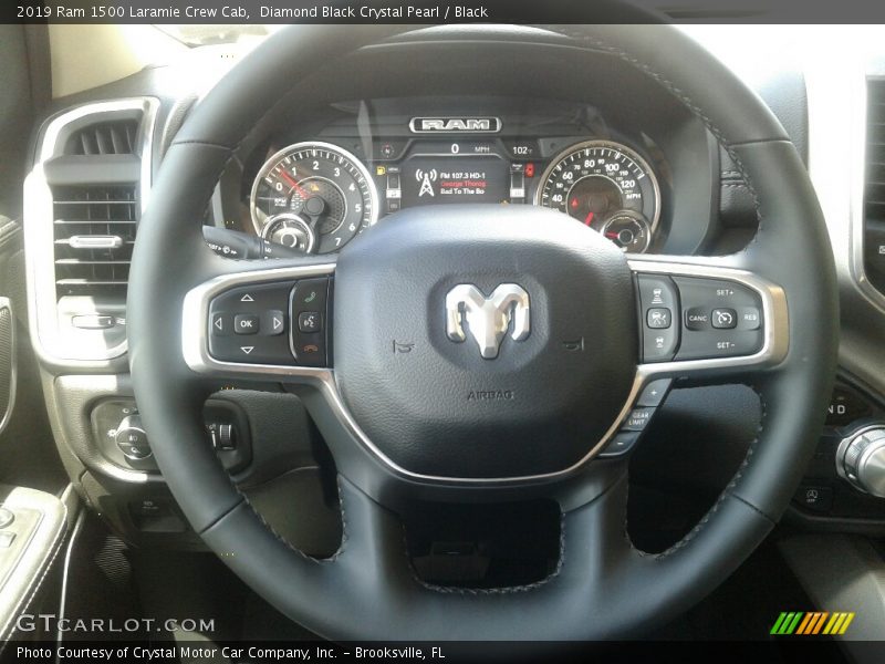  2019 1500 Laramie Crew Cab Steering Wheel
