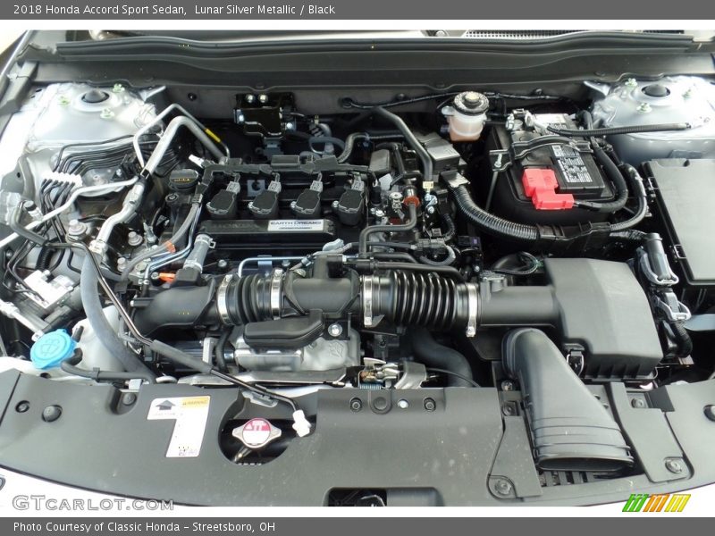  2018 Accord Sport Sedan Engine - 1.5 Liter Turbocharged DOHC 16-Valve VTEC 4 Cylinder