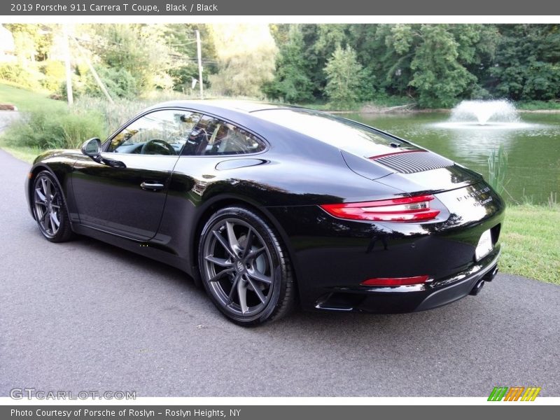 Black / Black 2019 Porsche 911 Carrera T Coupe