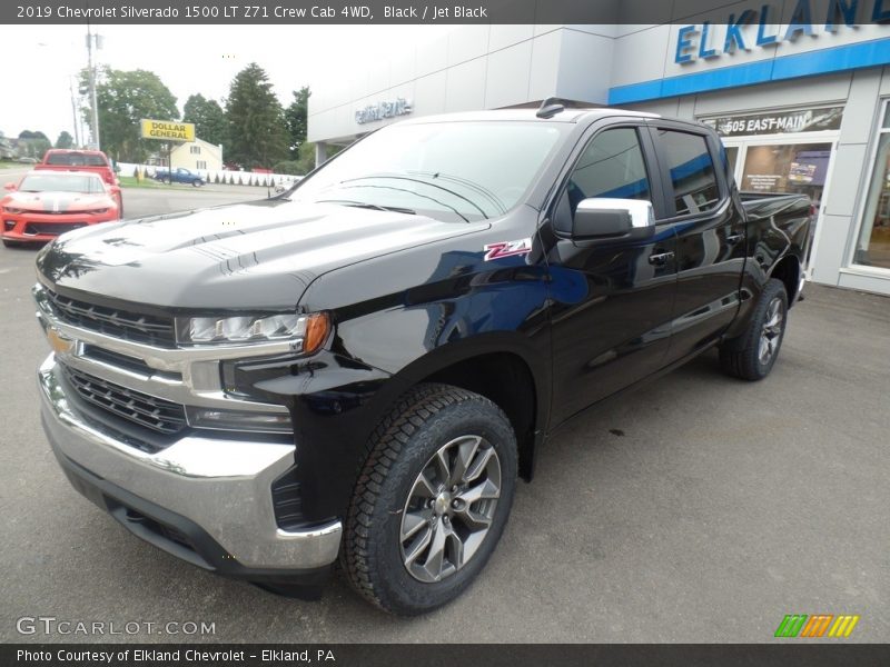 Black / Jet Black 2019 Chevrolet Silverado 1500 LT Z71 Crew Cab 4WD