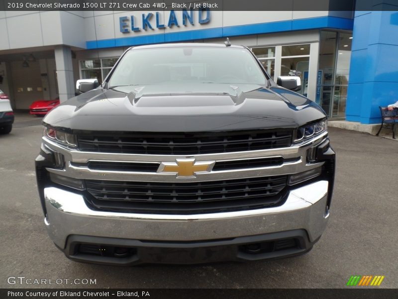 Black / Jet Black 2019 Chevrolet Silverado 1500 LT Z71 Crew Cab 4WD