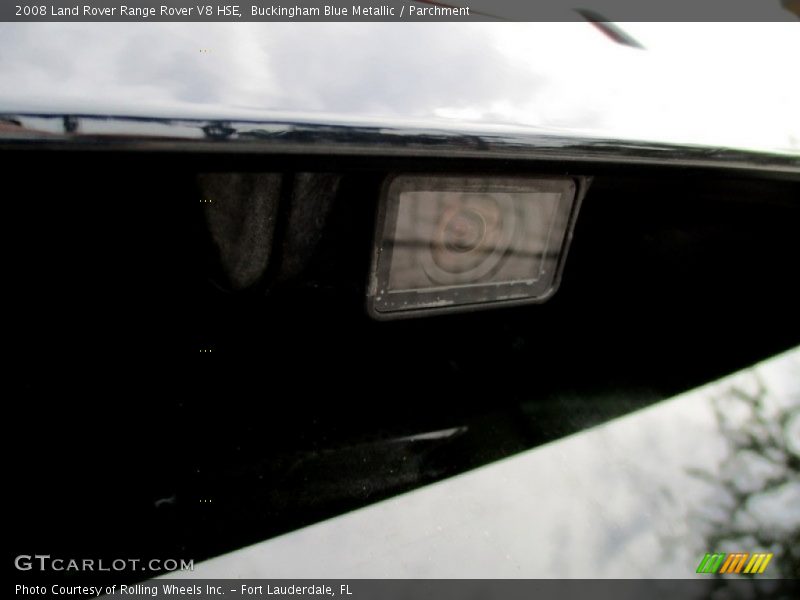 Buckingham Blue Metallic / Parchment 2008 Land Rover Range Rover V8 HSE