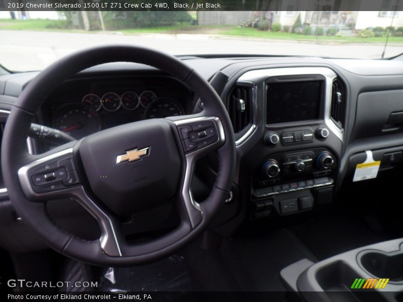 Black / Jet Black 2019 Chevrolet Silverado 1500 LT Z71 Crew Cab 4WD