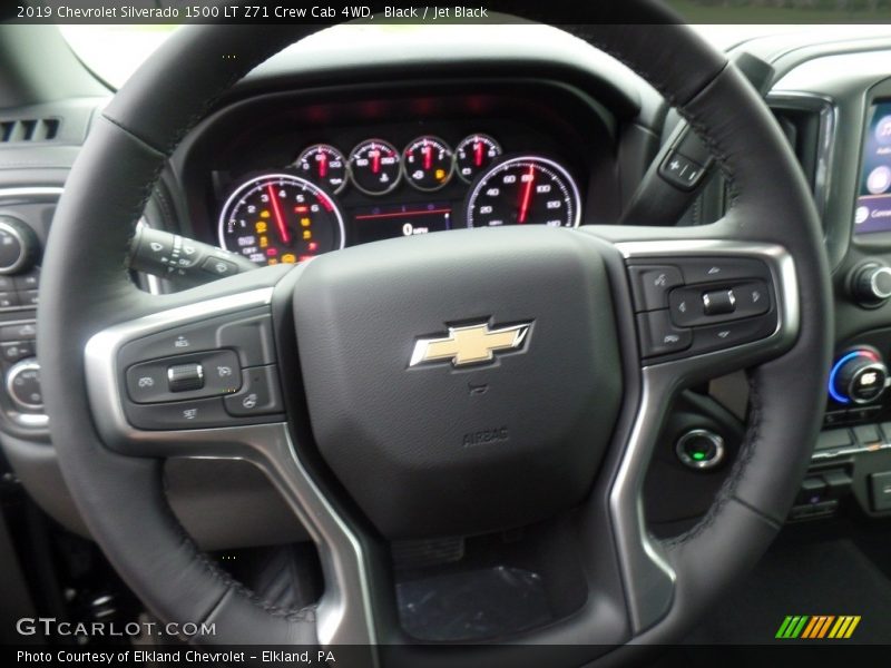 Black / Jet Black 2019 Chevrolet Silverado 1500 LT Z71 Crew Cab 4WD