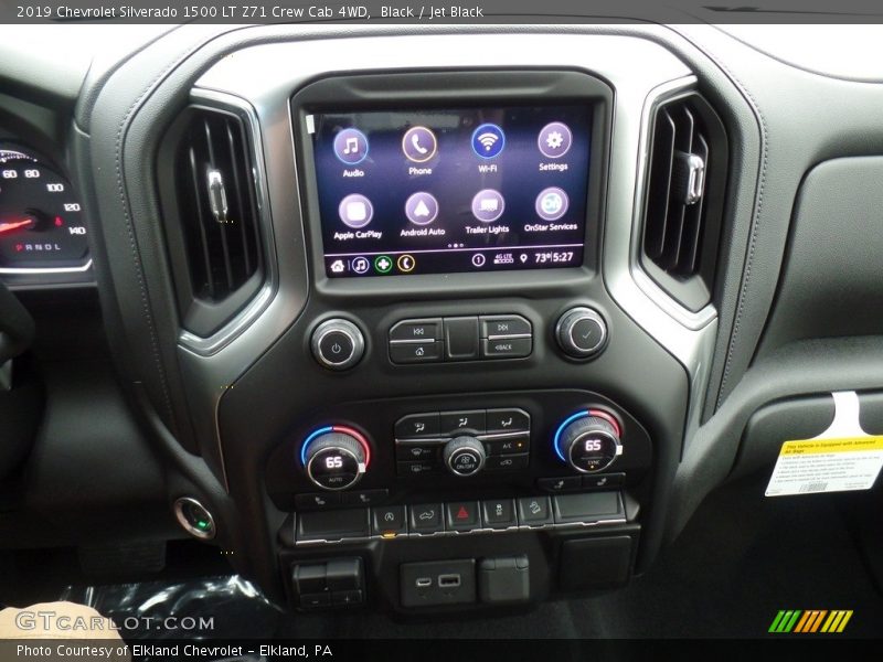 Controls of 2019 Silverado 1500 LT Z71 Crew Cab 4WD