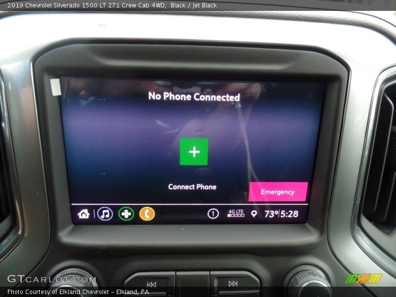 Black / Jet Black 2019 Chevrolet Silverado 1500 LT Z71 Crew Cab 4WD
