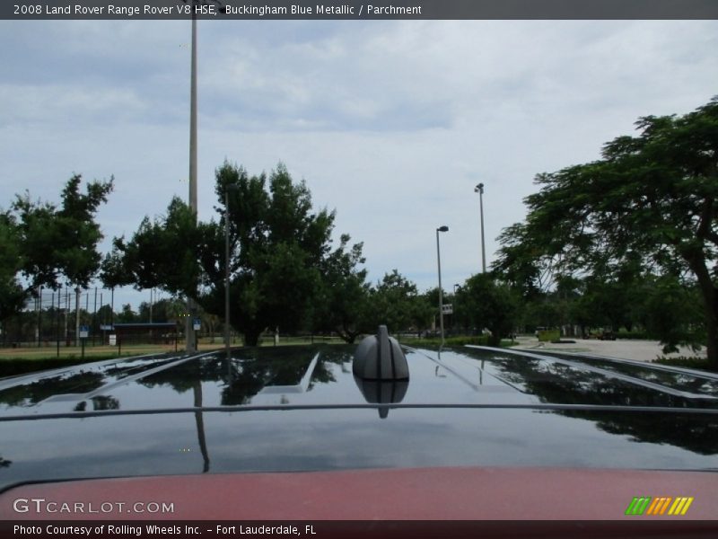 Buckingham Blue Metallic / Parchment 2008 Land Rover Range Rover V8 HSE