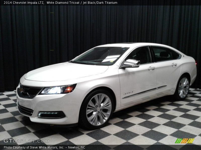 White Diamond Tricoat / Jet Black/Dark Titanium 2014 Chevrolet Impala LTZ