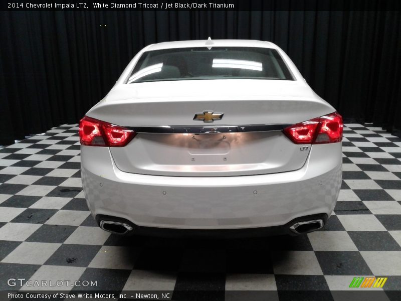 White Diamond Tricoat / Jet Black/Dark Titanium 2014 Chevrolet Impala LTZ