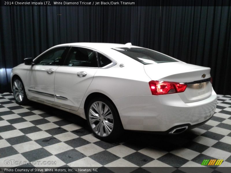 White Diamond Tricoat / Jet Black/Dark Titanium 2014 Chevrolet Impala LTZ