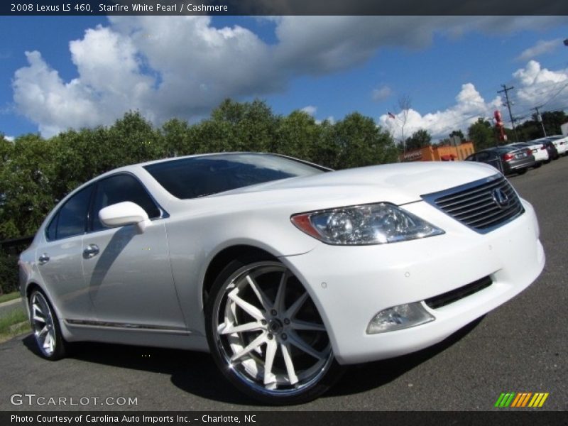 Starfire White Pearl / Cashmere 2008 Lexus LS 460