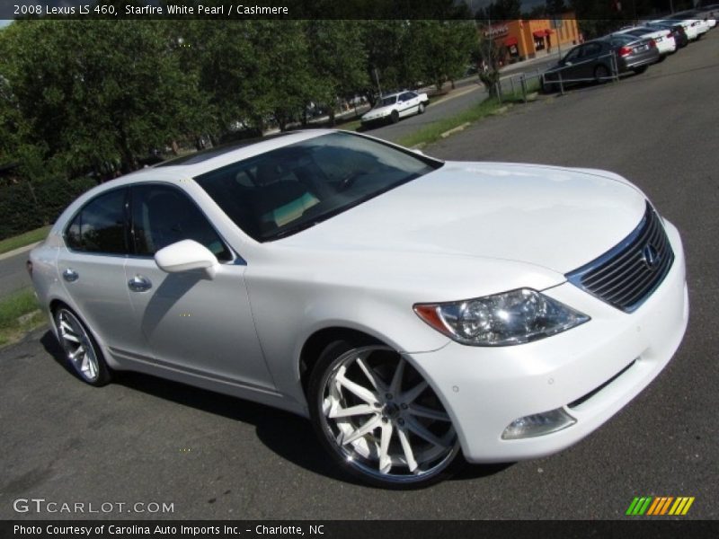 Starfire White Pearl / Cashmere 2008 Lexus LS 460